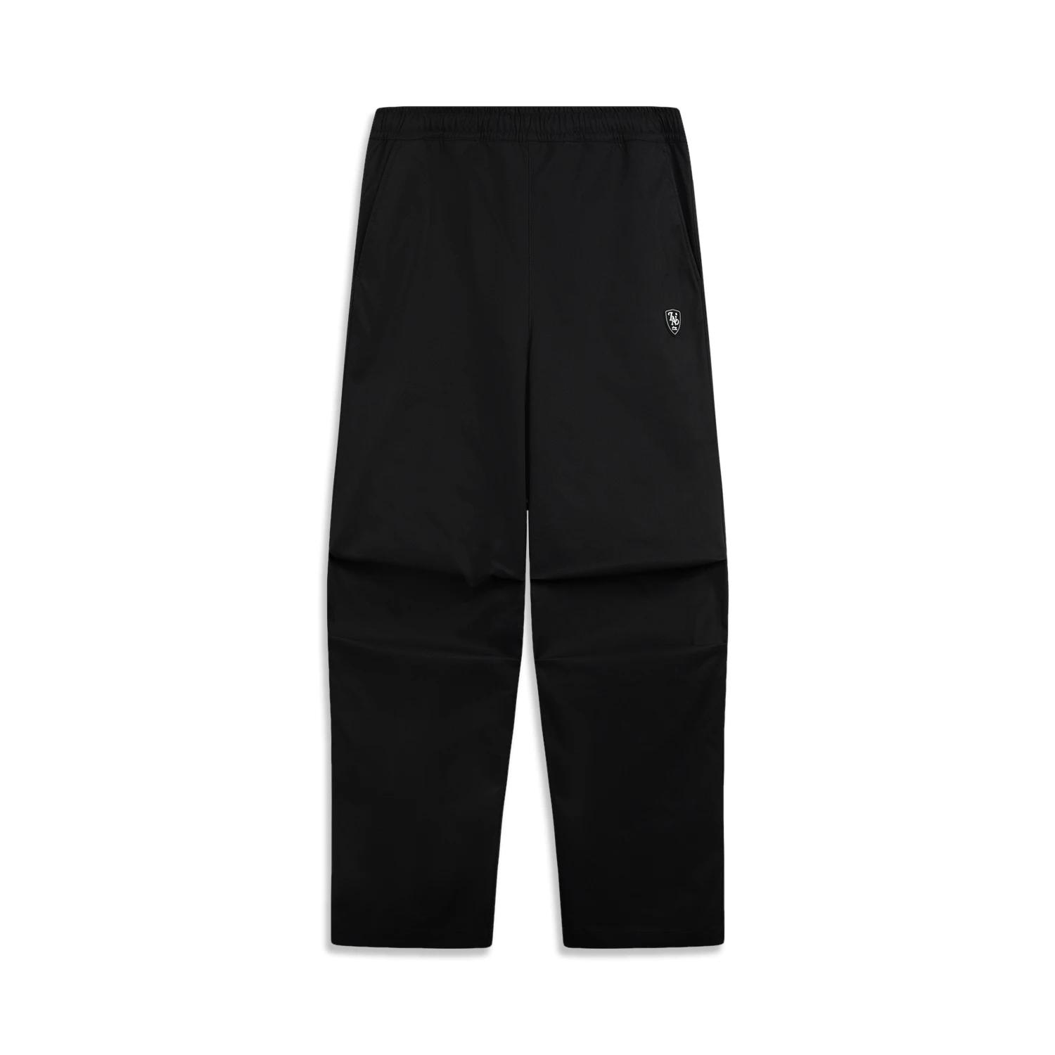 

Li Ning Sports Lifestyle Series Casual Simple Straight Leg Printed Drawstring Knit Sports Pants Men bottoms AYKV867-3 3XL