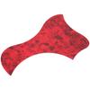 2Pcs Acoustic Guitar Pickguard Folk AntiScratch Guard Plate Replacement for 3841in Celluloid(Red Tortoise Color Bird
