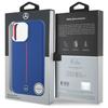 Mercedes Mehmp16X23Sumrv Iphone 16 Pro   Max 6.9 Granatowy/Navy Hardcase Silicone Red Stripe Magsafe