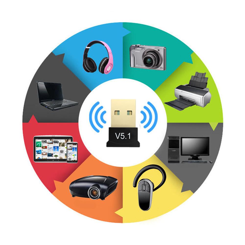 V 5,1 Wireless Usb Bluetooth-kompatibel 5,1 Adapter Aux Sender Musik Empfänger Adapter Für Pc Laptop