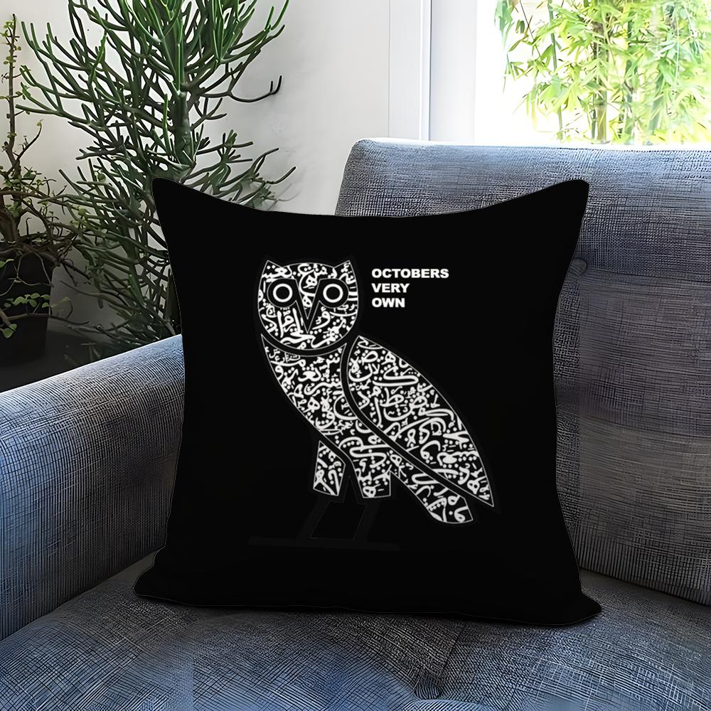 Luxury O-OvO O-OWLS Cushion Cover Comfortable Reversible Pillow Cover Ideal for Car Sofa Bedroom & Beyond