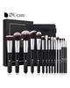 DUcare Ensemble de pinceaux de maquillage 15 pièces, pinceaux à cheveux synthétiques pour fond de teint, mélange de fard à paupières, poudre anti-cernes, Kit d'outils de maquillage avec sac