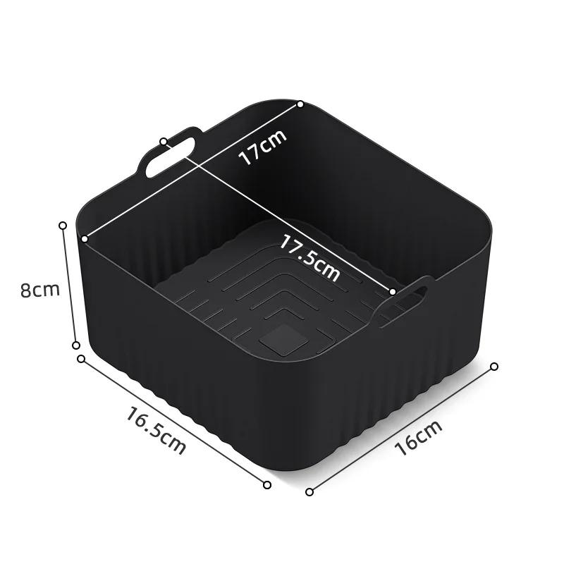 17cm Silicone Air Fryer Mold - Compatible with Philips HD9252/9200/9255, 4-5L Non-Stick Cooking Accessories bakeware baking tray