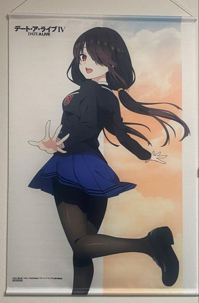 [USED] Date A Live IV Complete Volume Purchase Bonus: Animate Limited Tapestry: Tokisaki Kurumi