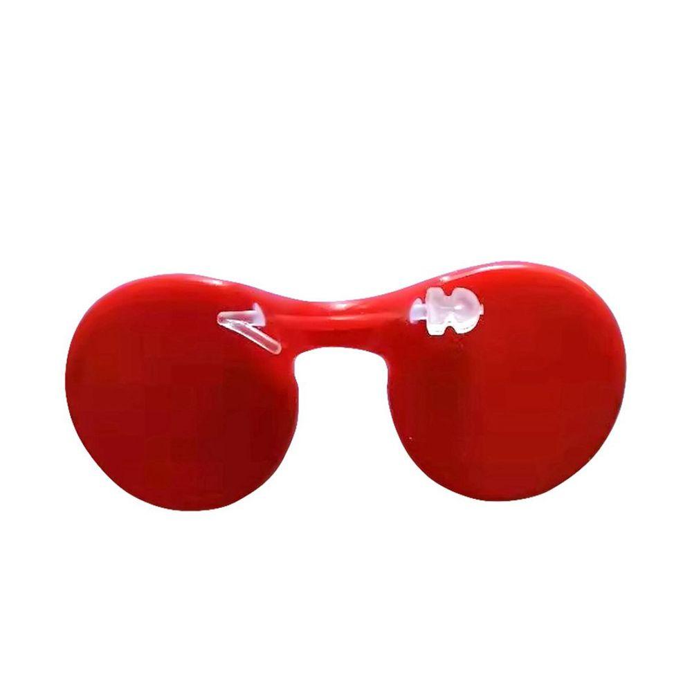 50 Pcs Plastic No Bolt Chicken Glasses Pigeon Pheasant Anti-pecking Glasses Poultry Supplies