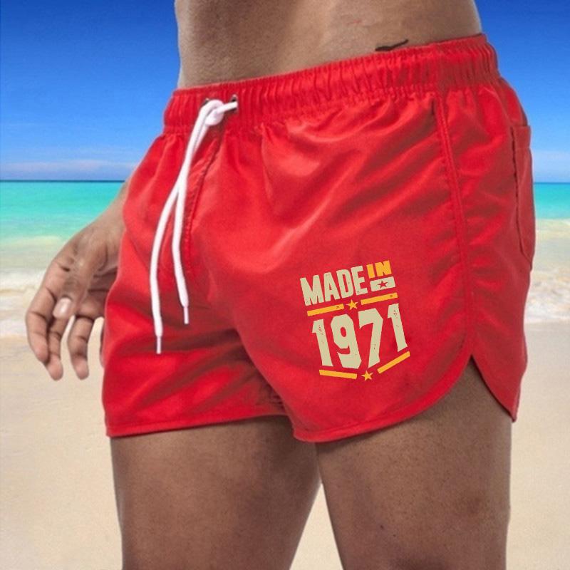 

BBK-58 Летние Новые Мужские Быстросохнущие Плавки Спортивные Штаны Купальники Пляжные Шорты Шорты для Бега Спортивные Креативный баскетбольный принт 4XL красный