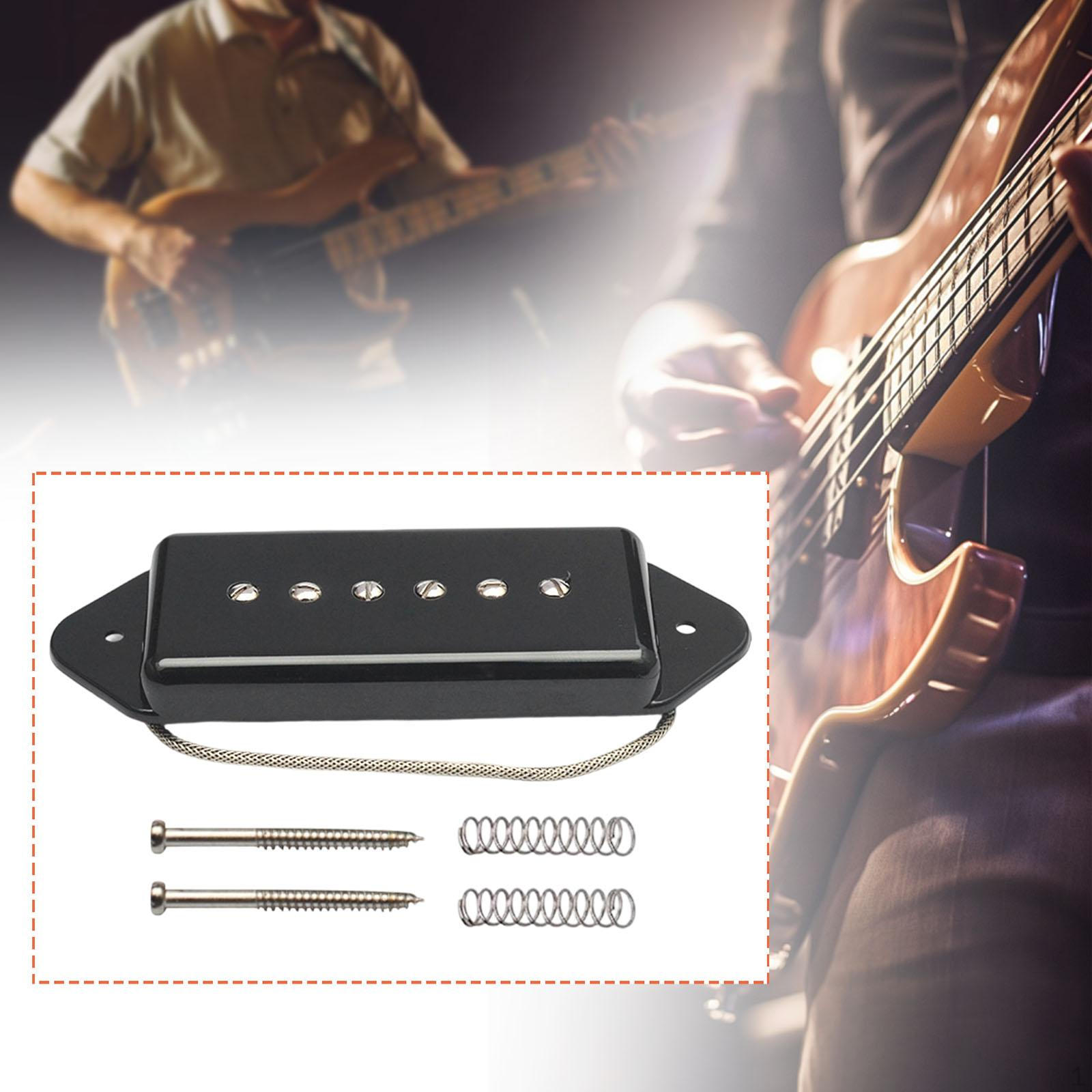 

Modification Coil, Clear And Powerful Sound, for Electric Guitar (spare Part). Black Neck