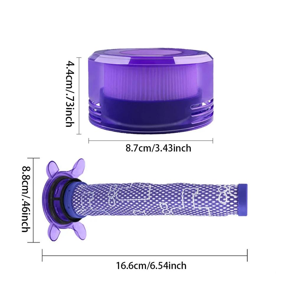 Suitable for Dyson V8 FOCUS MATTRESS Vacuum Cleaner HEPA Filter Replacement Parts Can Be Cleaned and Replaced