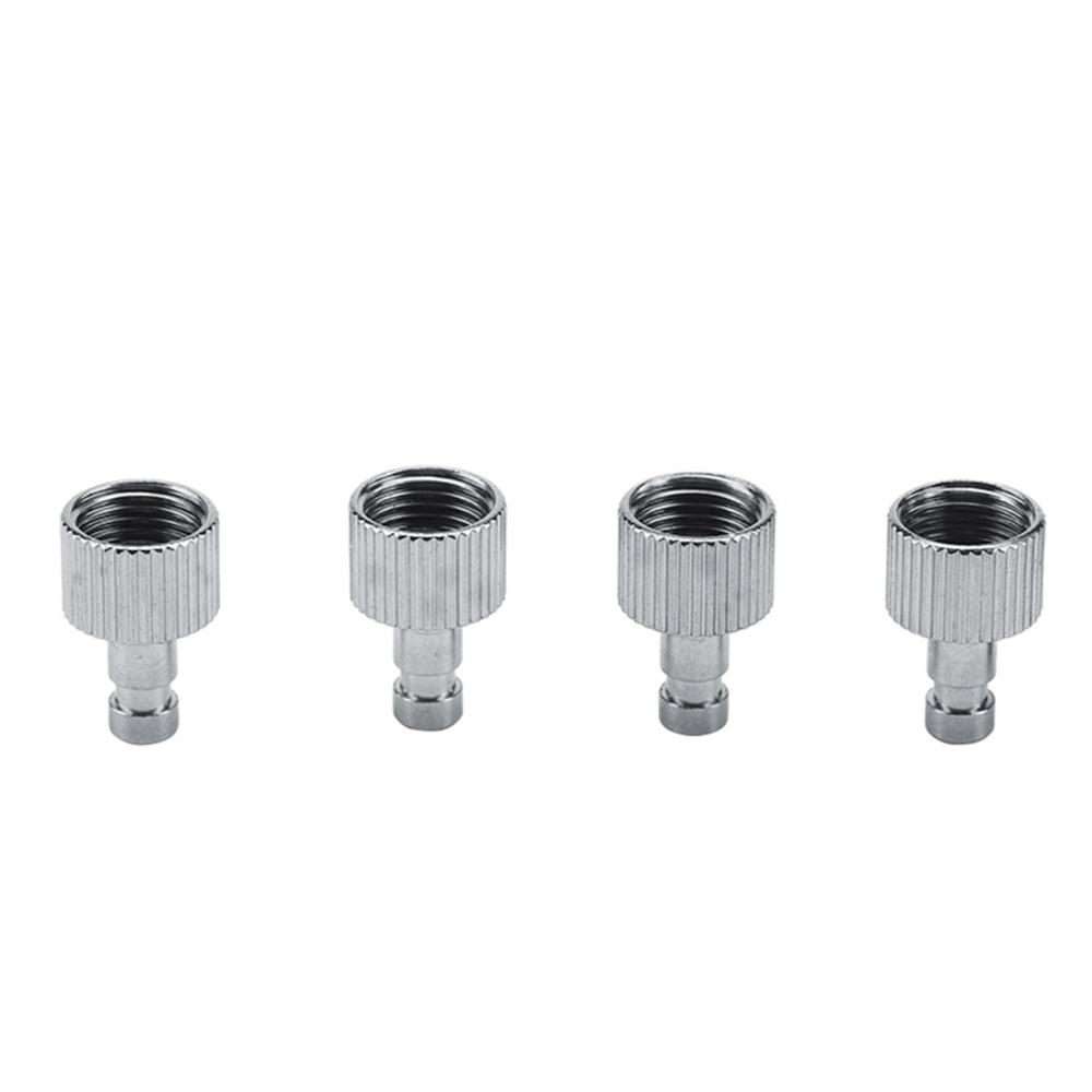 5Pcs 1/8 Interface Quick Connector Quick Connect Portable Airbrush Fitting Stable Durable Adapter Plug Compressor Connect