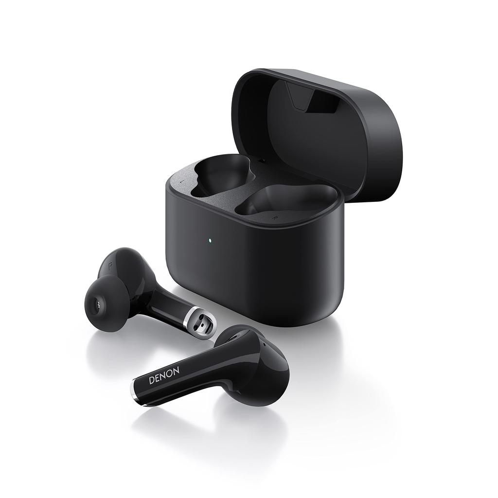 Denon AHC830NCW Noise Cancelling True Wireless In-Ear Headphones, Black (AHC830NCWBKEM)