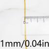 (100 Meters/roll) 1mm Wide 16 Strand Braided Hollow Gold Wire Gift Box Packaging Zip Tie Holiday Party Decoration Ribbon DIY