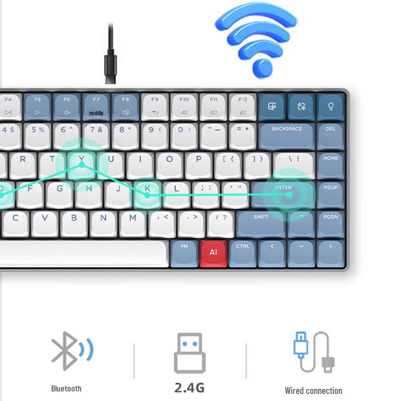 iFLYTEK D1 Smart Tri-Mode Mechanical Keyboard