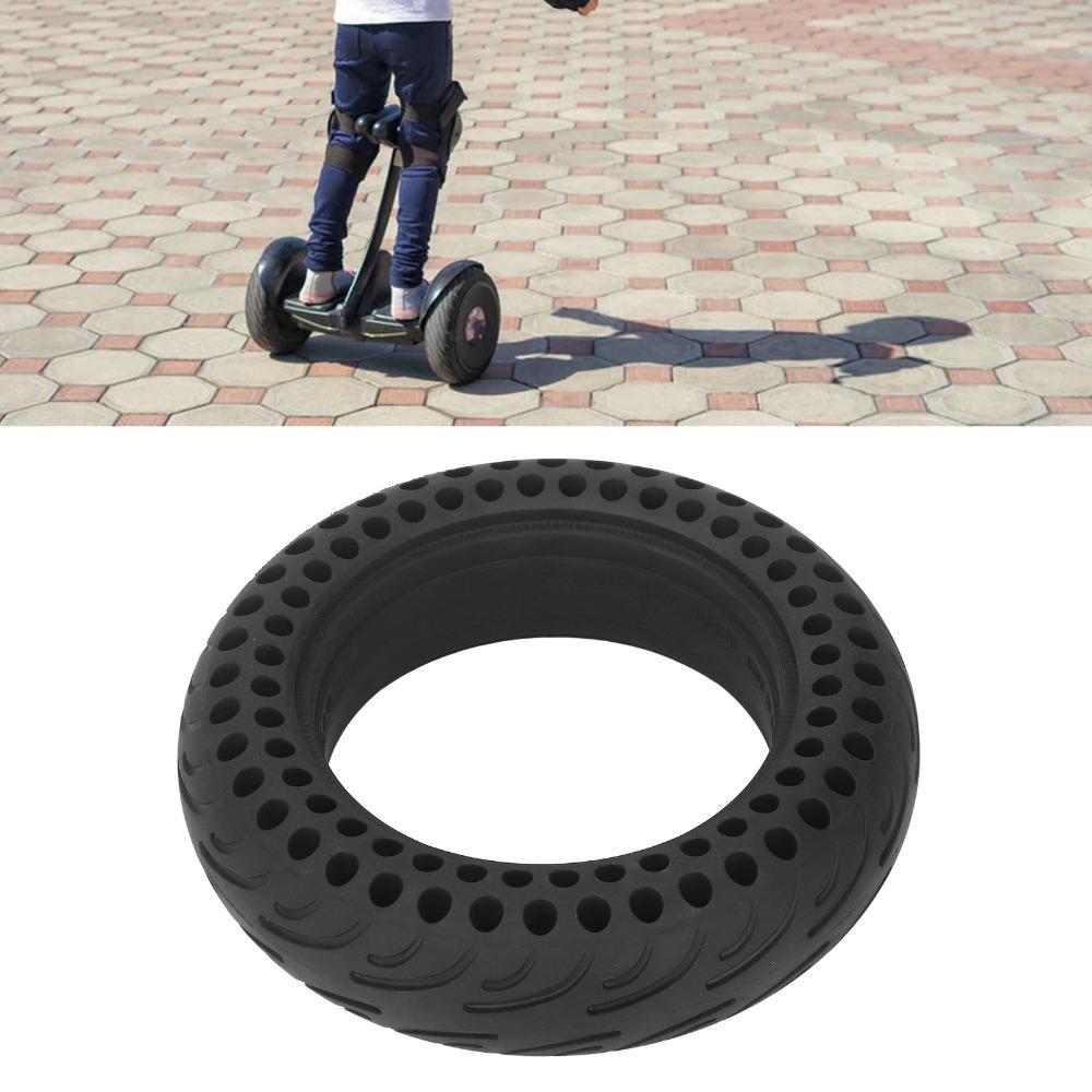 10 Zoll Vollgummirad Schwarz All-Terrain-Reifen Langlebiger Ersatzreifen Fahrsicherheit