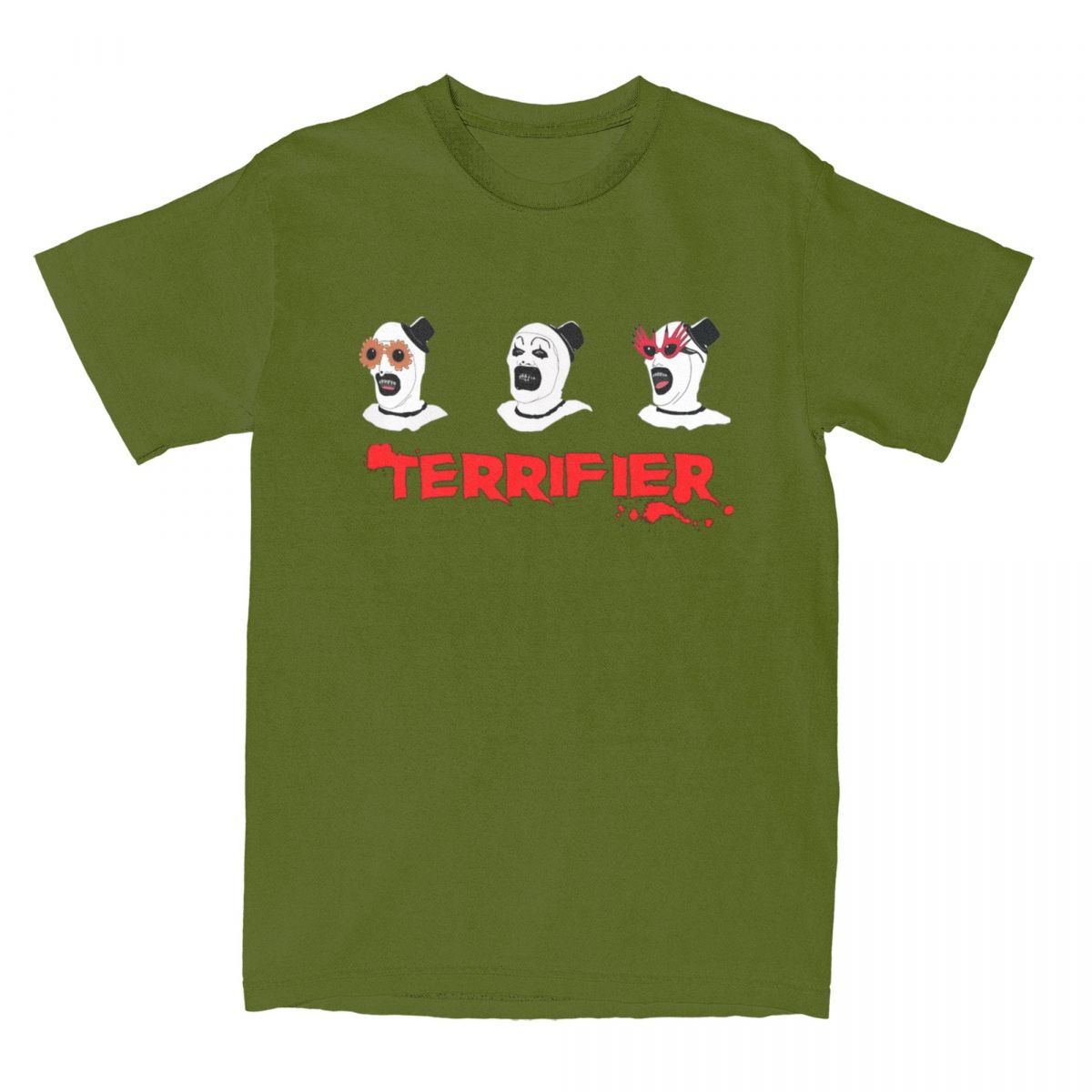 Men Women Terrifier 2 Clown T-Shirt Outfit Vintage 100% Cotton Art The Clown T Shirt Tee Clothing Graphic Printed 4XL