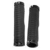 Mountain Bike Soft Handlebar Grips Bicycle Double Lock AntiSlip Rubber Handle Grips(Black )