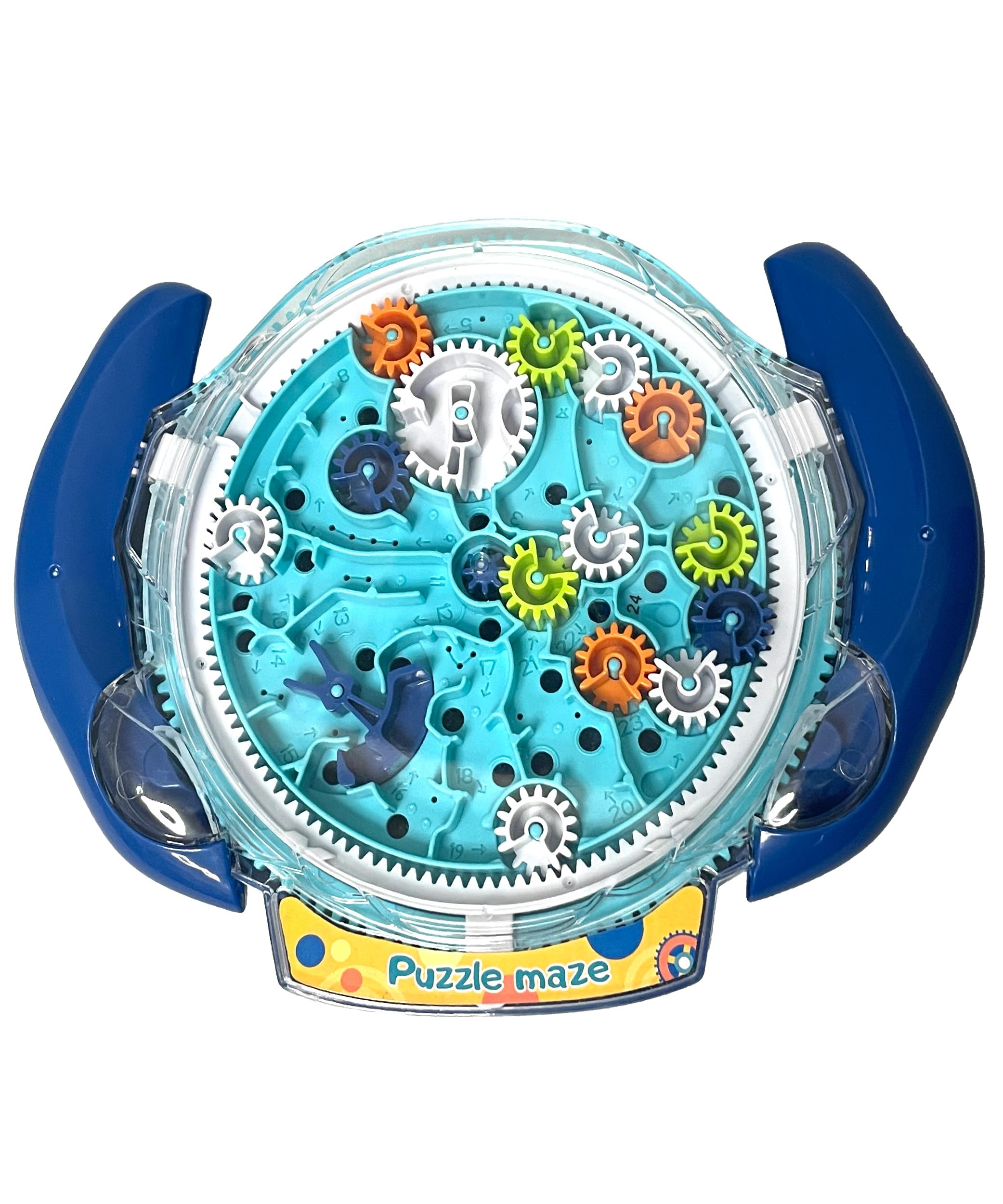 

Labyrinth Ball, 3D Maze Game, Educational Toy, Brain Training Puzzle for Boys and Girls, Ages 6 and Up, Birthday Gift (Blue)