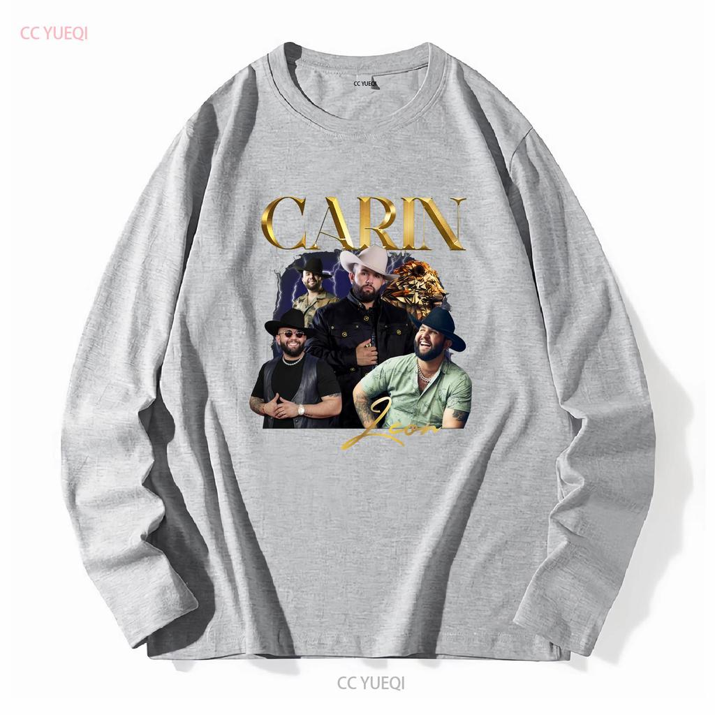 Carin Leon T Shirt 2024 Tour Merch Boca Chueca Concert Fans Long or Short Sleeves Vintage Washed Homme Comfortable Soft