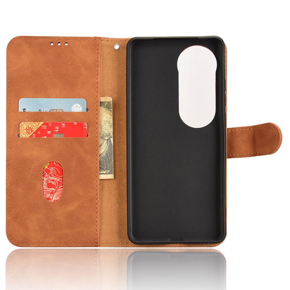 For vivo S19 5G Cell Phone Case Magnetic Clasp Skin-Touch PU Leather Wallet Cover
