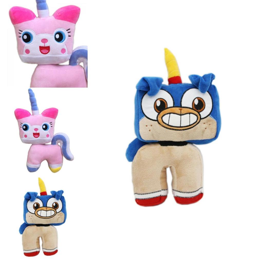 Crystal Super Soft Unicorn Cat Dog Plush Toy For Kids Gift