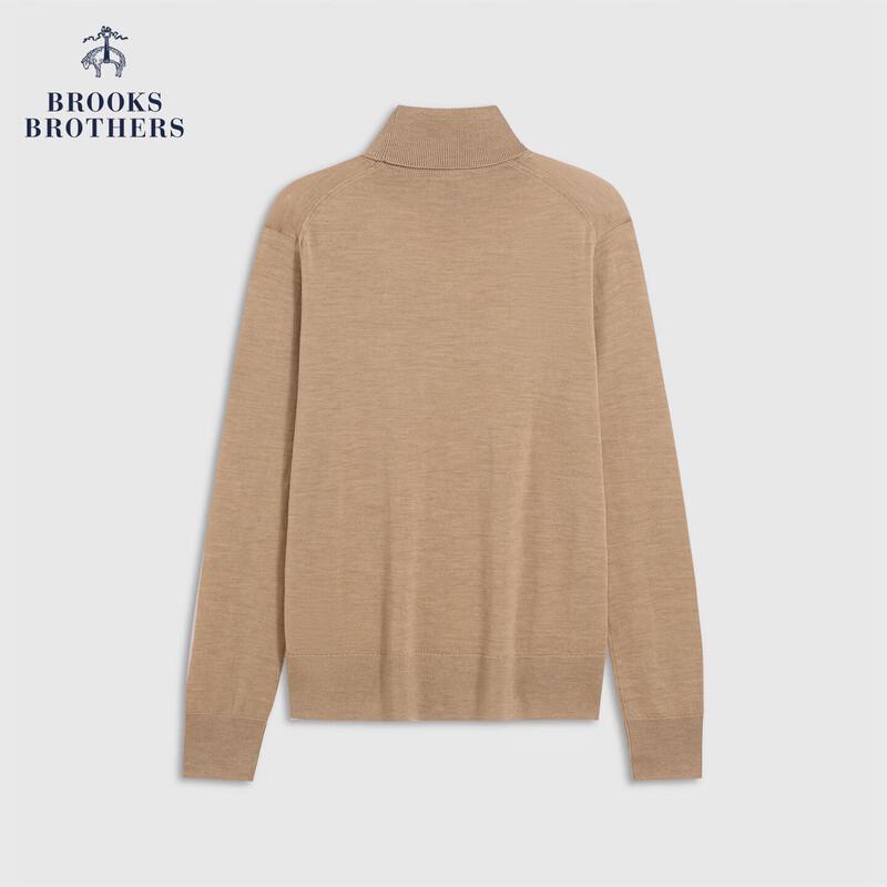 Женский свитер Brooks Brothers Осень/Зима 2025 из мериносовой шерсти с высоким воротником M