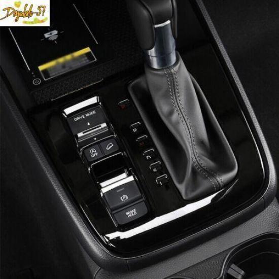Car Gear Shift Panel Interior Cover Trim For Honda CR-V CRV Glossy Black