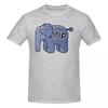 Unisex Vintage PHP ElePHPant Logo Funny Programmer T Shirt Streetwear Oversized Oneck Cotton Short Sleeve Custom T Shirts For Unisex