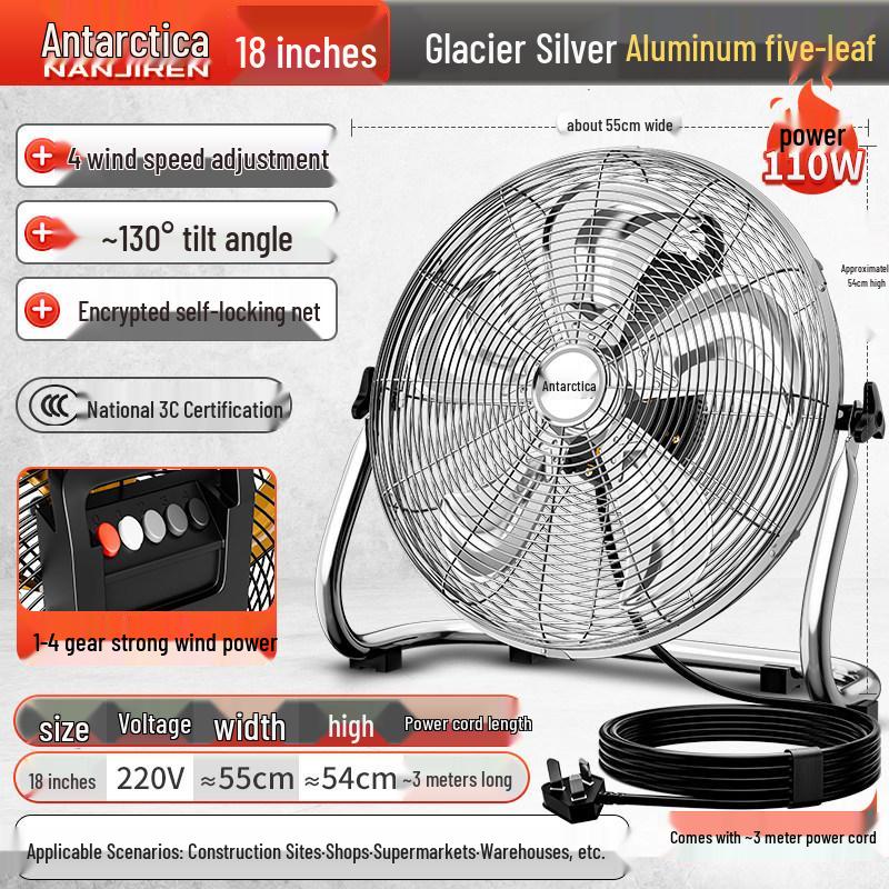 Nanji Ren Hochleistungs-Industrie-Standventilator für den Heim- und Gewerbegebrauch