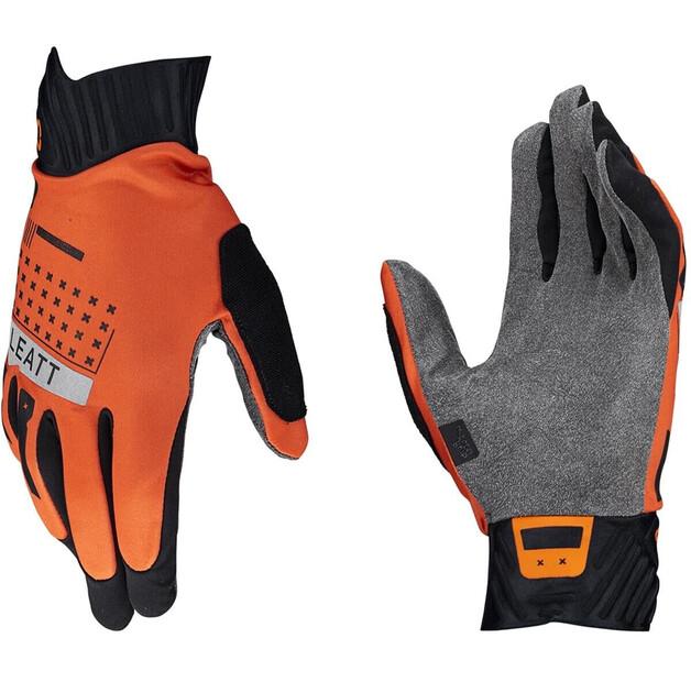 Велосипедные перчатки Leatt MTB Windblock [оранжевые] EU 7