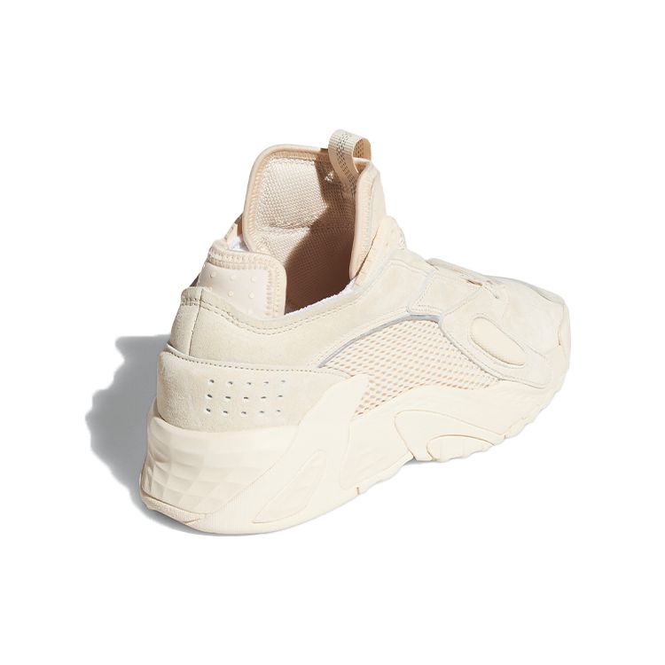 Adidas Originals Streetball Mesh Fabric Suede Sports Low-Top Casual Shoes Women Sneaker Light-Gray FX9791