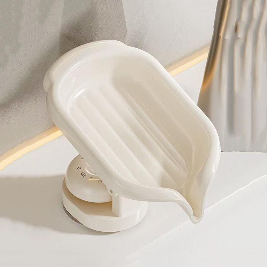 

Мыльница для слива воды Мыльница в форме листа Мыльница для душа Сушилка для мыла на присоске Контейнер для мыла Современные аксессуары для ванной комнаты