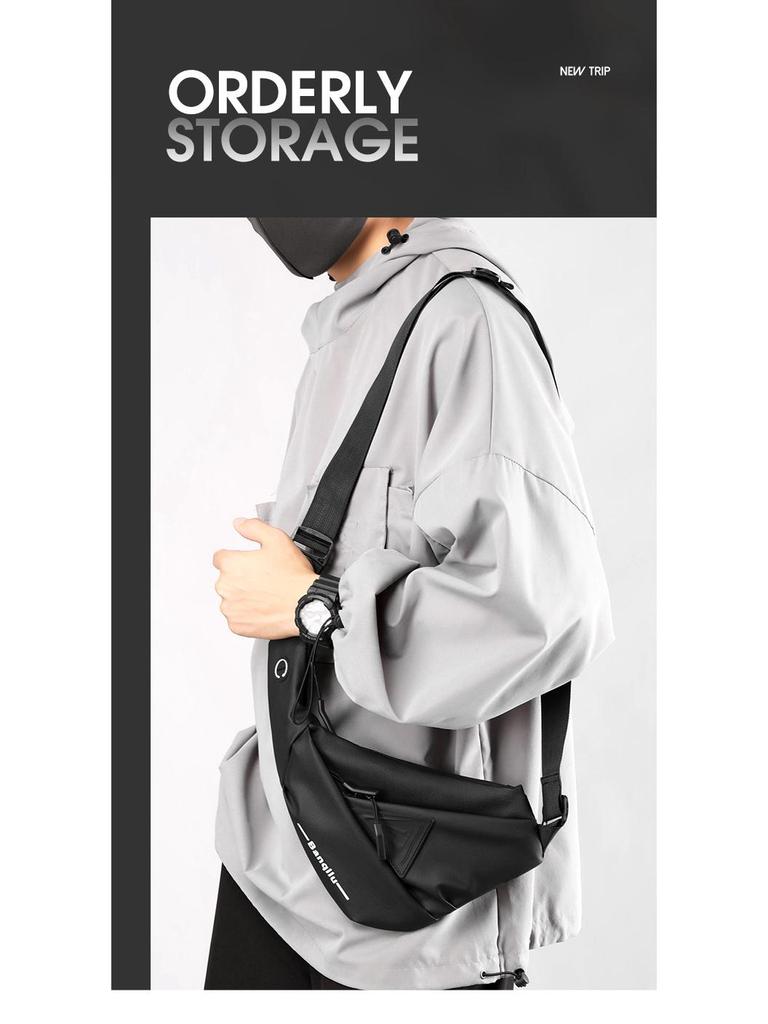 Men's Trendy Cross-border Messenger & Shoulder Bag for Outdoor Travel