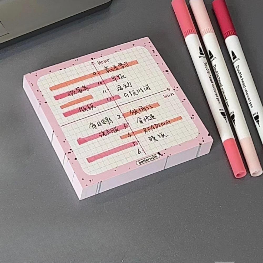 100 Pads/Pack Transparent Inches Posted it Sticky Note Pads Notepads Posits School Stationery office Supplies back to school