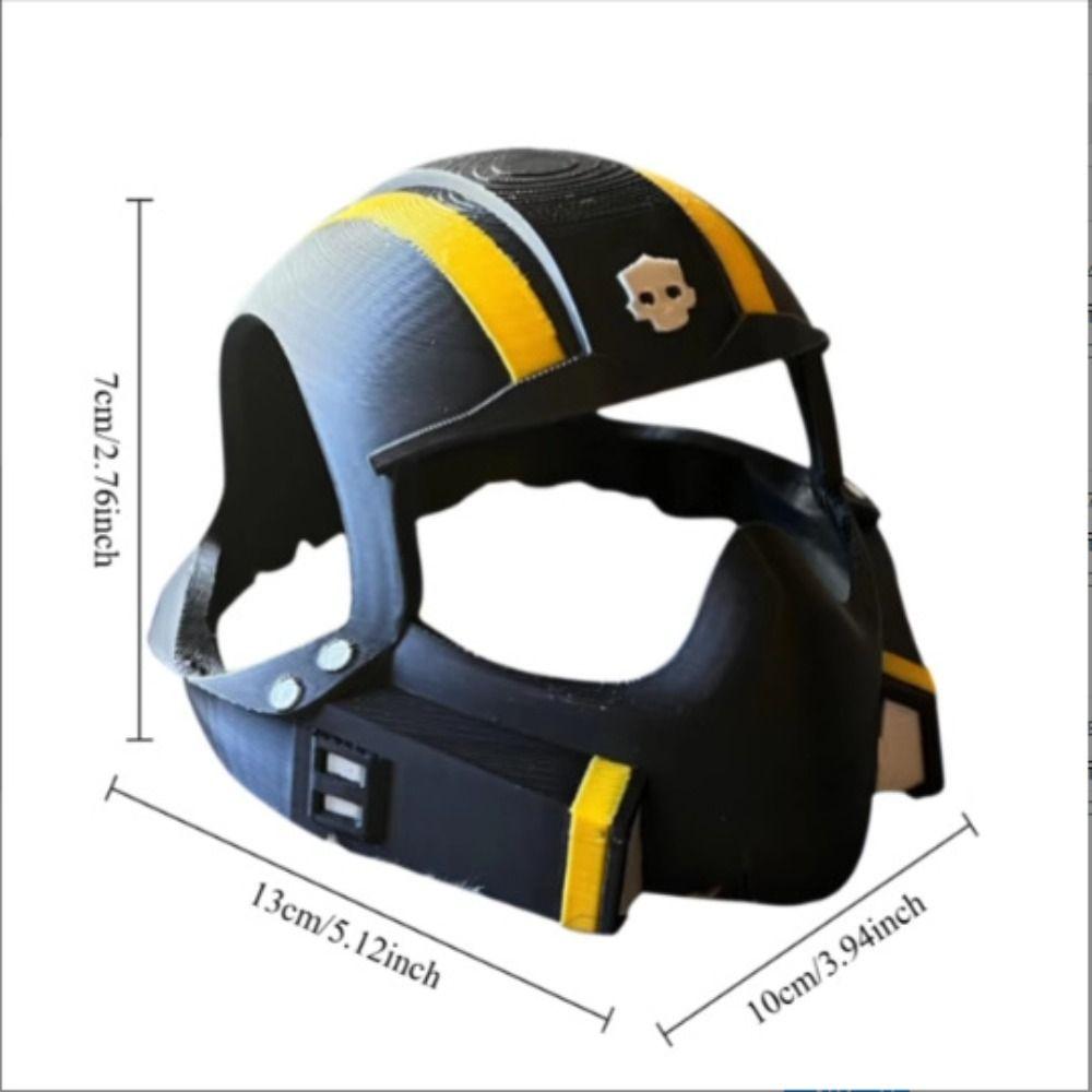 Black 3D Printing Cat Mask Cosplay Costume Accessory Cat Helmet Cat Avenger Mask  For Cats And Dogs