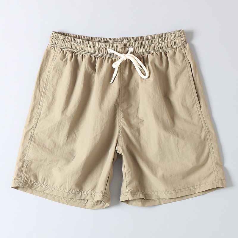 Summer Men Export Quick-Drying Candy-Colored Shorts Outdoor Sports and Casual Pure Color Swimming by the Sea Beach Shorts