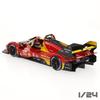 Bburago 2024 Model Scale Ferrari 499P Turbo V6 Team Ferrari AF Corse 2024 Le Mans 24 Hours Winner Red Race Sports Car Miniature Diecast Model Car 1/24