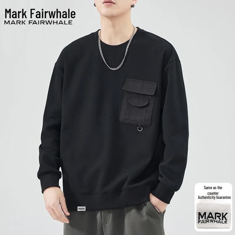 Mark Huafei Men's Long Sleeve Pocket T-Shirt