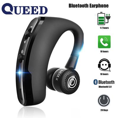 Bluetooth Holly-Hungry Business High-Higher Naistances High-profile Communication Headset Headphones with HD Microphone for the Driver Sports Phone