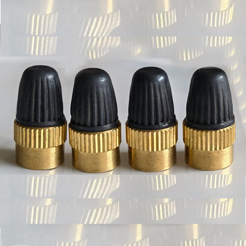 Multifunctional Pure Copper Valve Stem Cap & Core Wrench for Cars, Motorcycles, Bicycles, & Electric Scooters