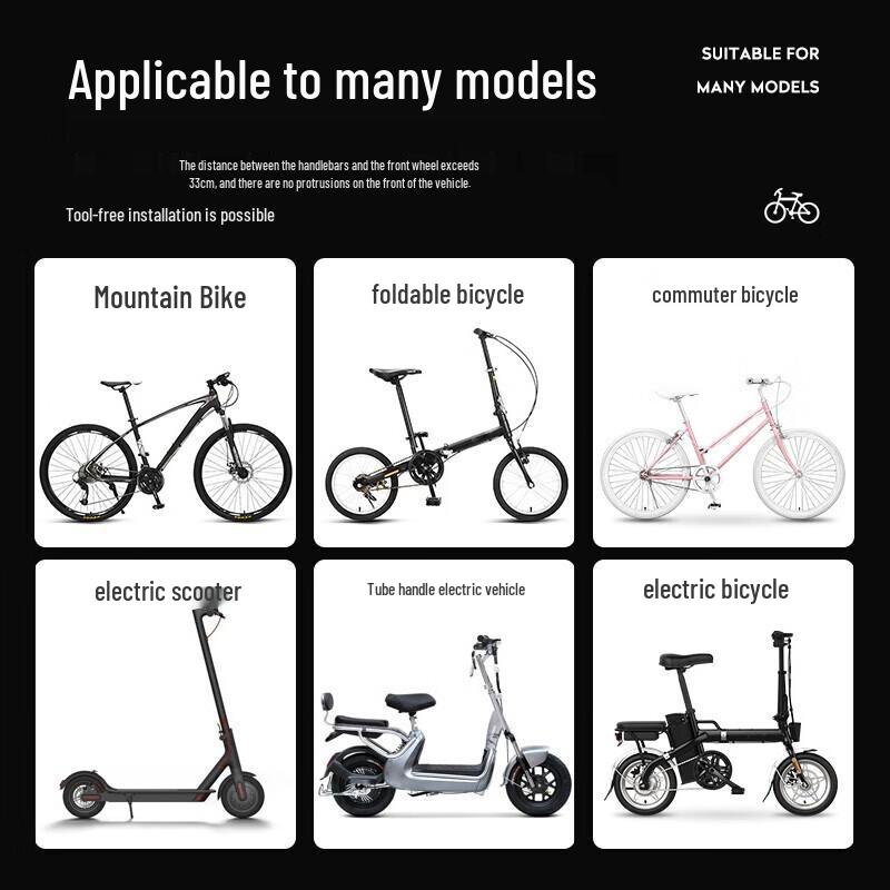 Move Iron Bicycle Front Basket