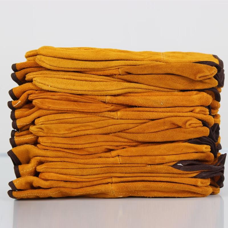 Heat-Resistant Cowhide Welding Gloves