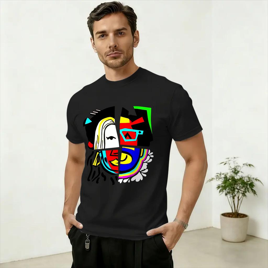 Art Recs Rooms Item TShirts for Unisex Vintage Cotton Tee Shirt O Neck Short Sleeve T Shirt Plus Size Clothing