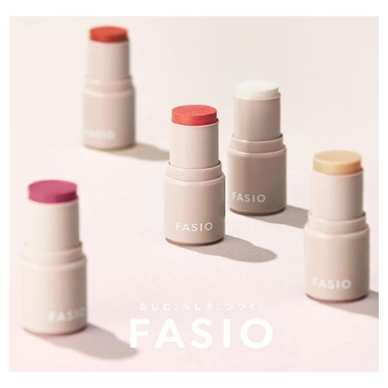 FASIO Multi-Face Stick 4g Blender [All 5 Colors]- Versatile Makeup for Radiant Look