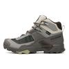 Tea And Horse Ancient Path Cushioning Abrasion Resistant Coverage Mid Top Hiking Shoes Women's Mabu Gray 492817
