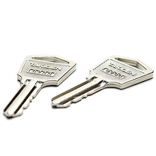 Takigen 0200 Spare Key, Duplicate Key, Genuine, Set of 2