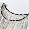 Women's Embroidered Striped Two-Piece Skirt Set