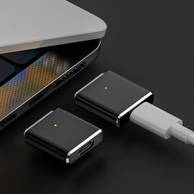 Typ C auf Mag 3 100W Gerader Stecker Adapter Schnellladung Tragbarer Konverter für Book Air 15in M2-Chip 2023