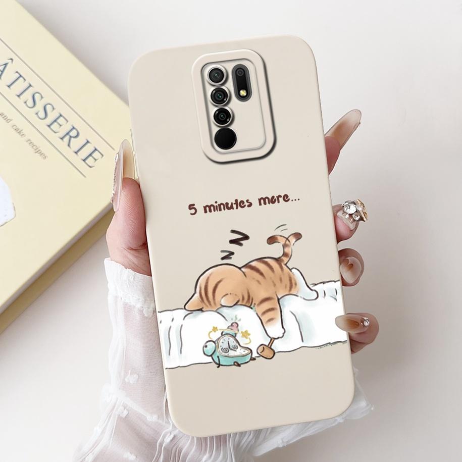 For Xiaomi Redmi 9 Case Lovely Panda Rabbit Cartoon Soft Liquid Silicone Shockproof Cover For Xiaomi Redmi 9 Prime Redmi9 Fundas