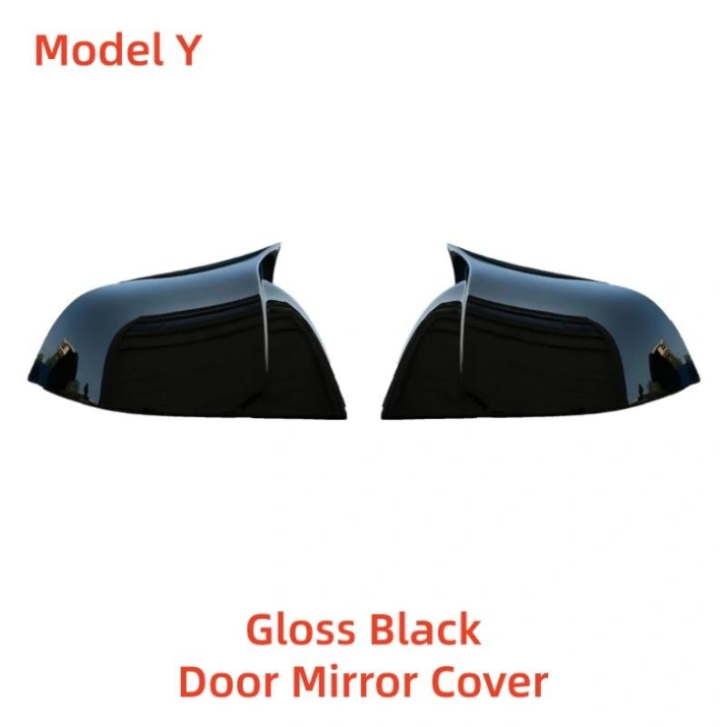 Door Mirror Cover For Tesla Model 3 Model Y Exterior Scratch Protective Car Decoration Stickers Upgrade ABS Plastic Styling