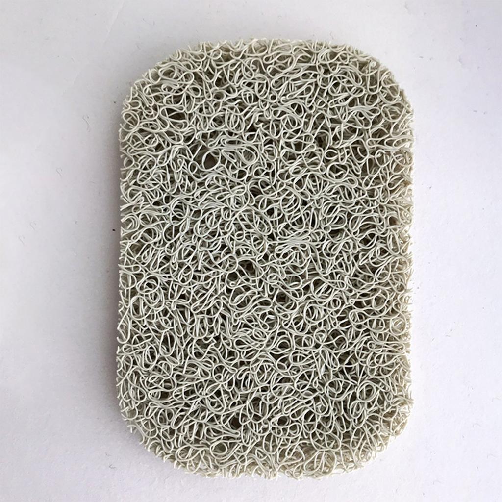 New PVC Soap Mat SOAP SAVERanti-mildew Anti-slip Drainmat Simplewashbasin Bathroom
