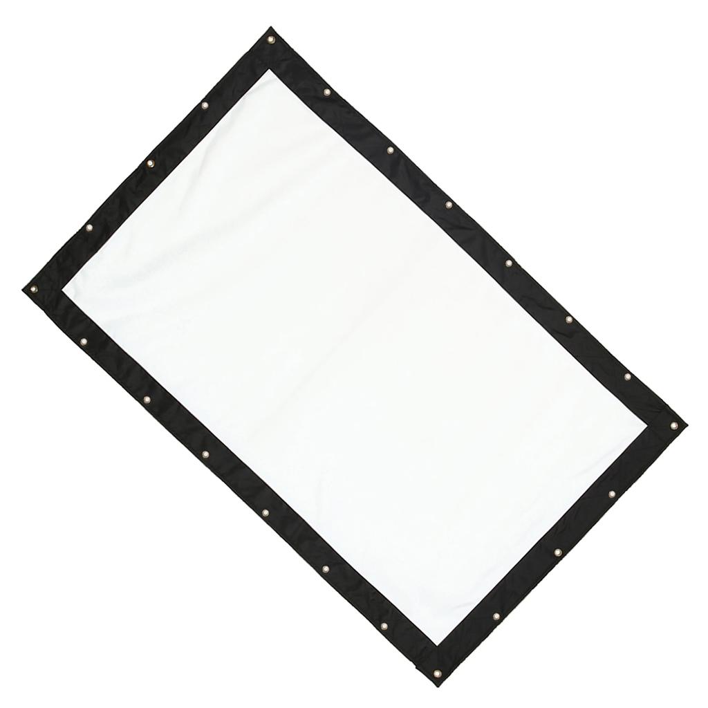 200 Inch 16:9 Wall Mount Outdoor Film Movie Projector Projection Screen Curtain